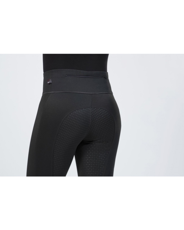 Legginsy zimowe z pełnym lejem silikonowym COSY HKM