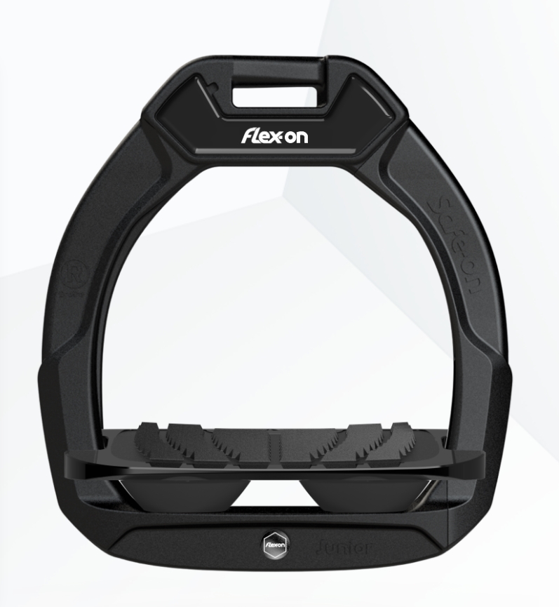 Strzemiona dziecięce Flex-On Safe-On JUNIOR Black/Black/Black